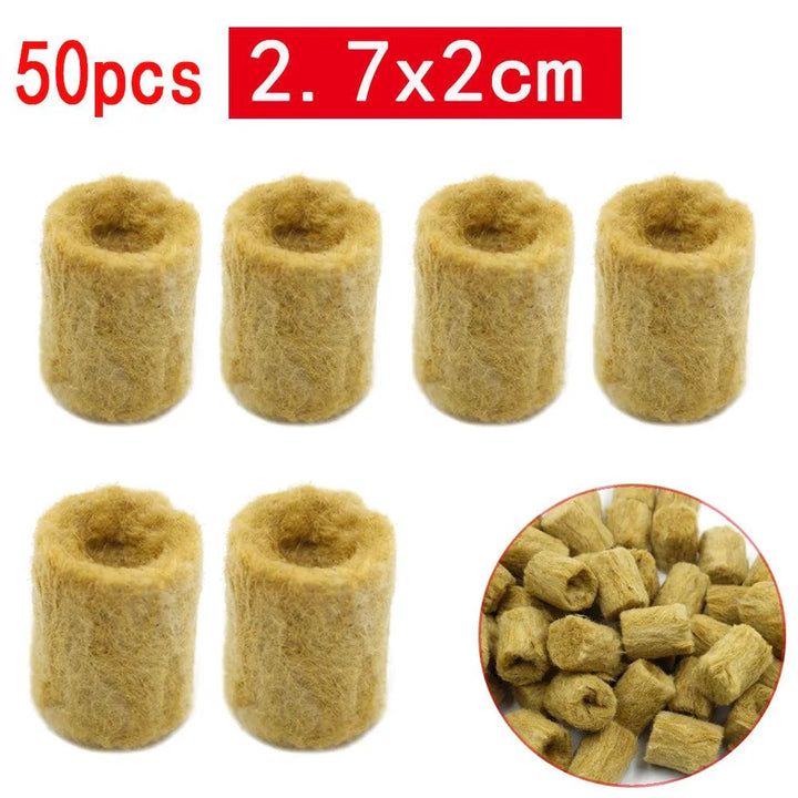 Lisslune | Hydroponic Seedling Growth Pods - Advanced Mineral Wool for Optimal Yield and Pest Control