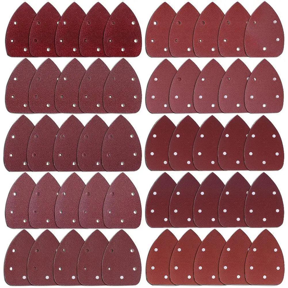 Lisslune | Ultimate 50-piece sanding set for Mouse Detail Sanders: Your essential tool for precision sanding and polishing