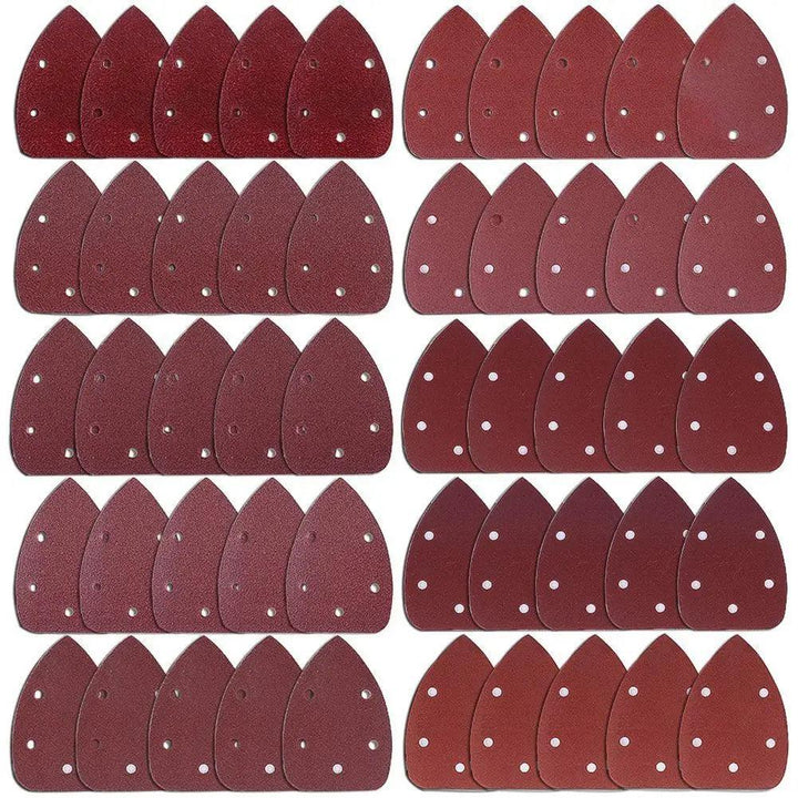 Lisslune | Ultimate 50-piece sanding set for Mouse Detail Sanders: Your essential tool for precision sanding and polishing