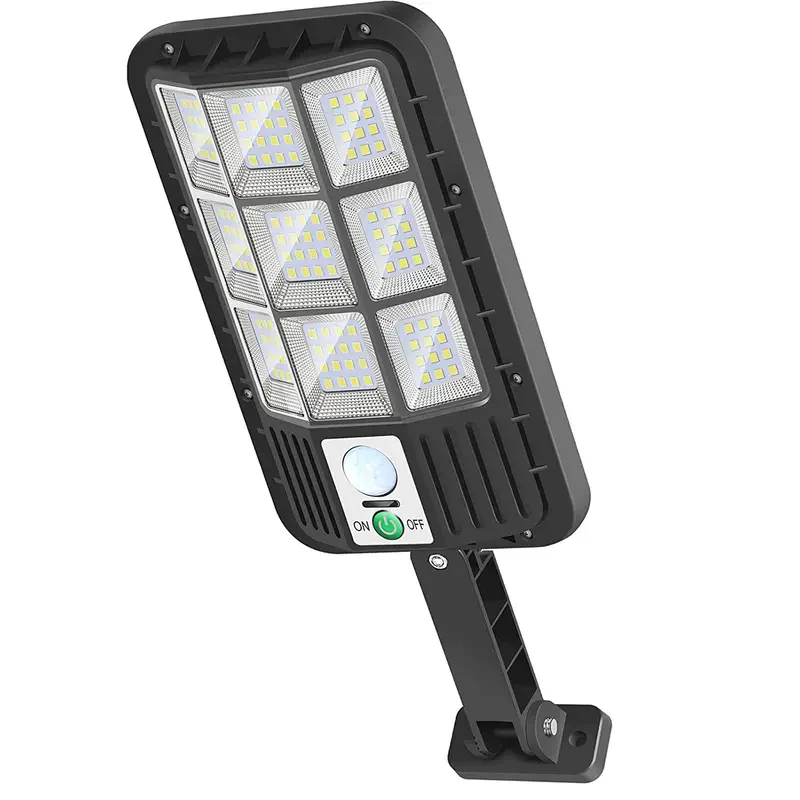 Lisslune | 5000LM Solar Floodlight Twilight to Dawn, Solar Powered Outdoor Lights with Security Motion Sensor