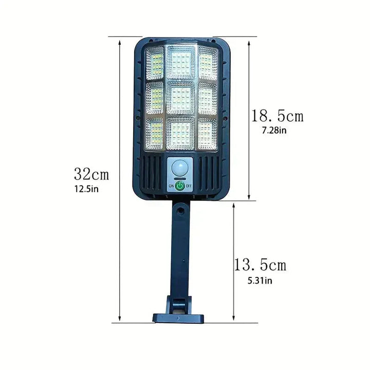 Lisslune | 5000LM Solar Floodlight with Motion Sensor | Dusk to Dawn Outdoor Security Light