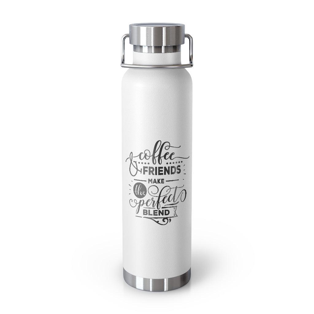 Lisslune | 22oz Insulated Stainless Steel Water Bottle - Ideal for Coffee Lovers with Superior Temperature Retention
