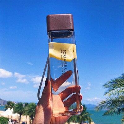 Lisslune | 500ml Clear Heat Resistant Water Bottle - The Essential Hydration Solution for Active Lifestyles