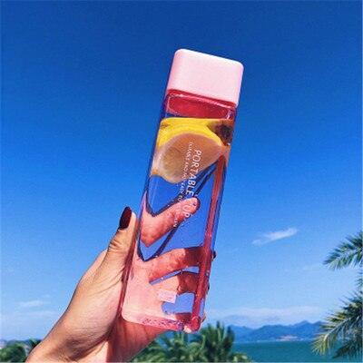 Lisslune | 500ml Clear Heat Resistant Water Bottle - The Essential Hydration Solution for Active Lifestyles