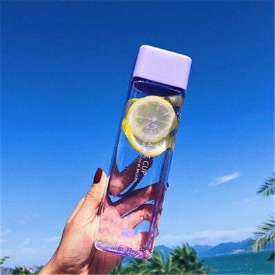 Lisslune | 500ml Clear Heat Resistant Water Bottle - The Essential Hydration Solution for Active Lifestyles