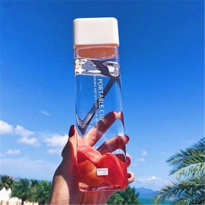 Lisslune | 500ml Clear Heat Resistant Water Bottle - The Essential Hydration Solution for Active Lifestyles