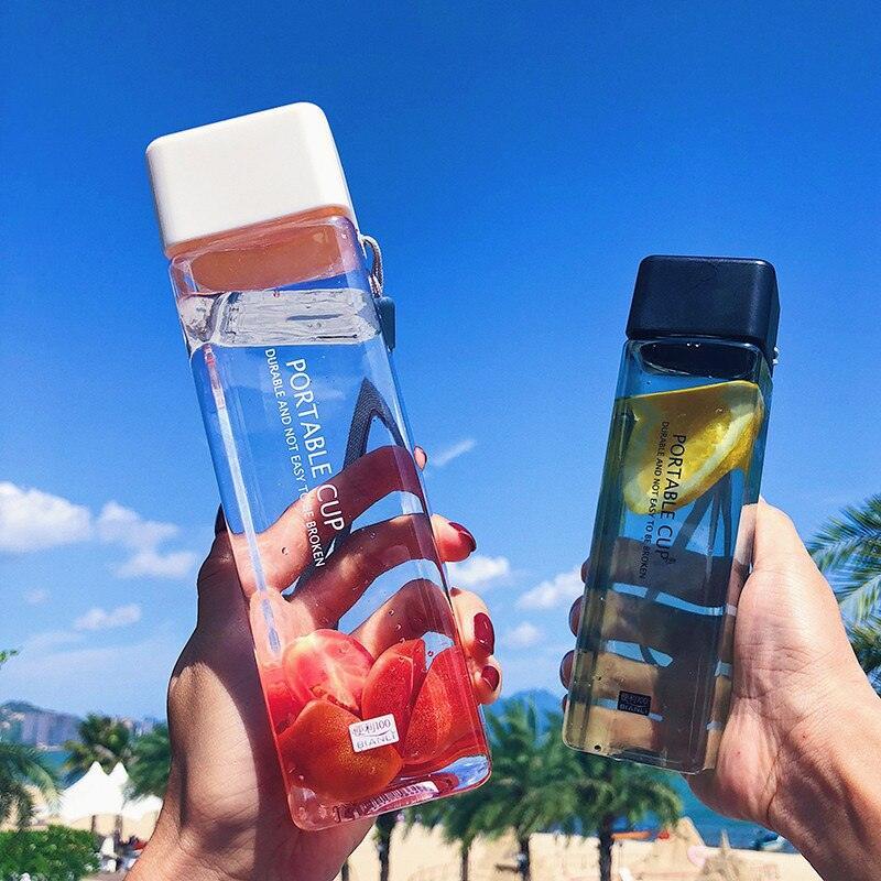 Lisslune | 500ml Clear Heat Resistant Water Bottle - The Essential Hydration Solution for Active Lifestyles