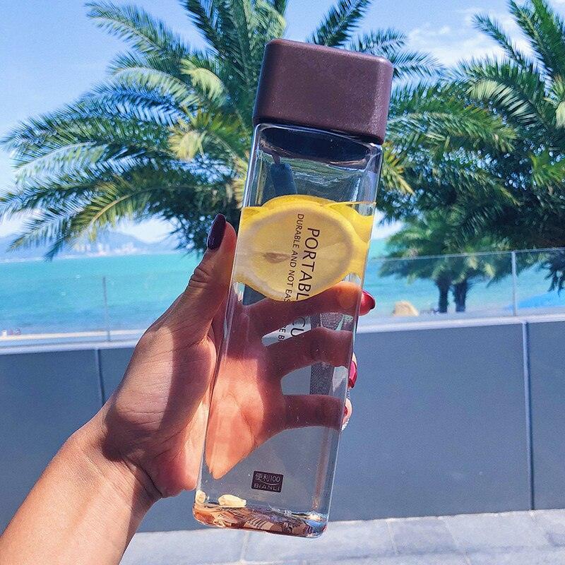Lisslune | 500ml Clear Heat Resistant Water Bottle - The Essential Hydration Solution for Active Lifestyles