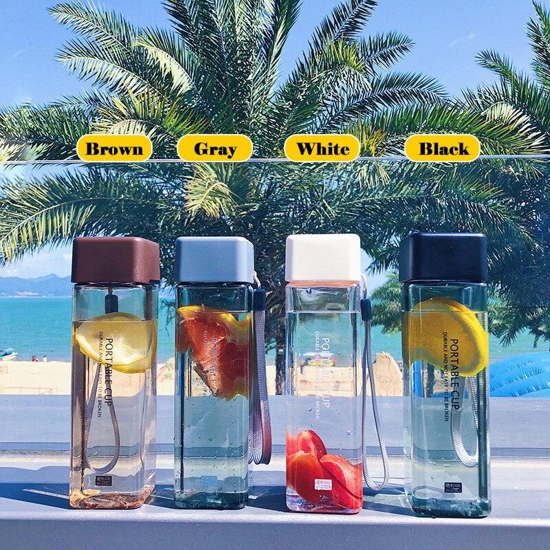 Lisslune | 500ml Clear Heat Resistant Water Bottle - The Essential Hydration Solution for Active Lifestyles