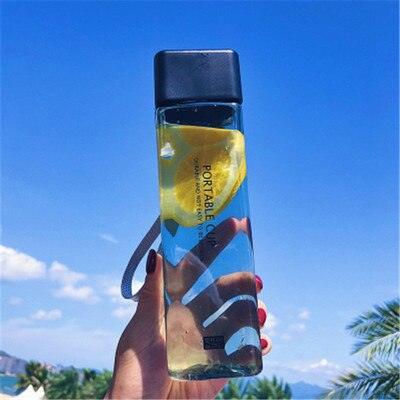 Lisslune | 500ml Clear Heat Resistant Water Bottle - The Essential Hydration Solution for Active Lifestyles