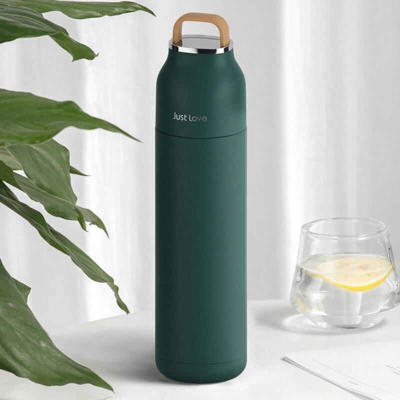 Lisslune | Insulated Stainless Steel Water Bottle - 500ml/17oz Travel Companion