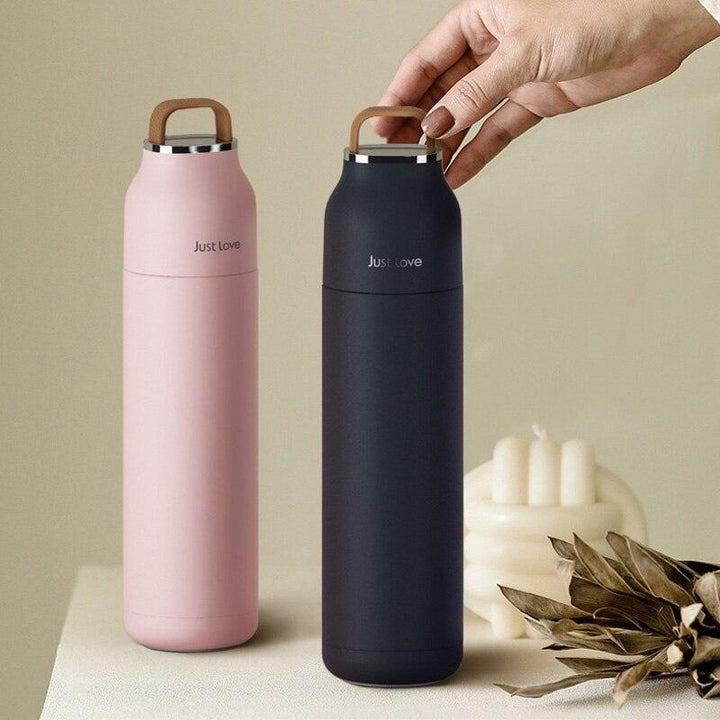 Lisslune | Hydration Companion: Slim stainless steel water bottle for refreshment on the go