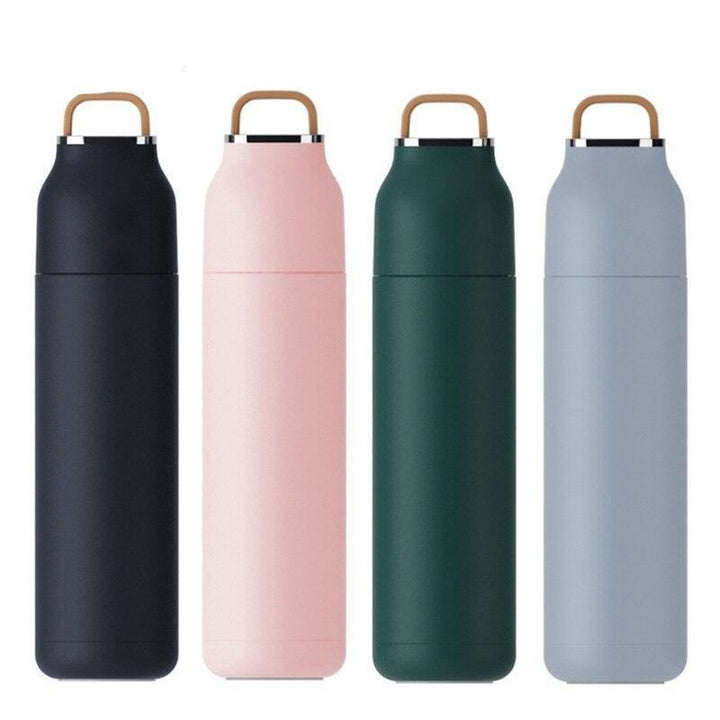 Lisslune | Insulated Stainless Steel Water Bottle - 500ml/17oz Travel Companion