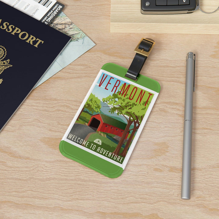 Lisslune | Maison d'Elite Vermont Bag tag: Stylish and Personalized Travel Companion