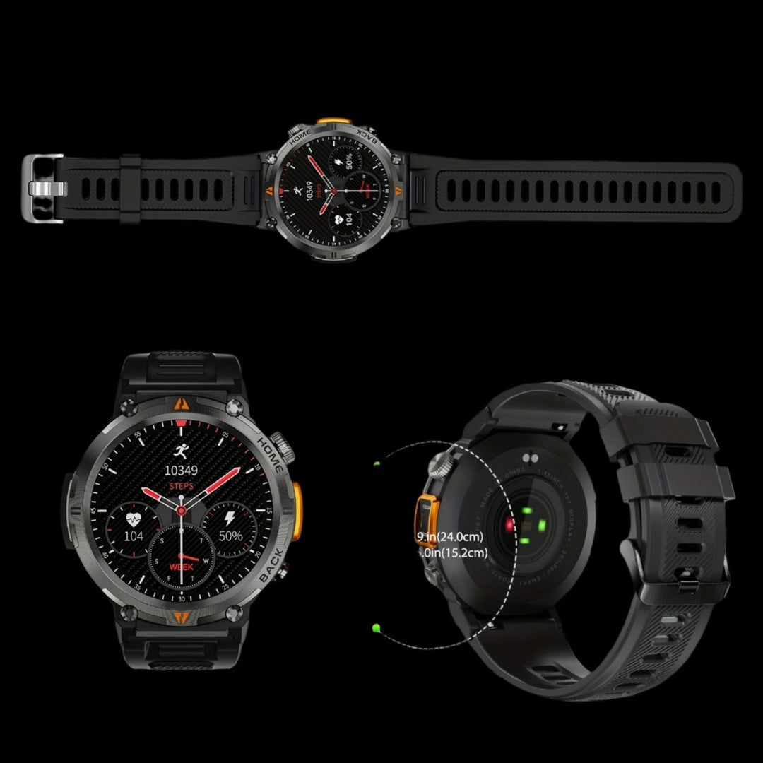 Lisslune | Leo - Tactical LED Fitness Smartwatch