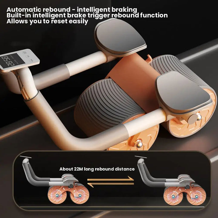 Lisslune | Brand New Upgrade! Get Perfect Abs with our Auto-Rebound Ab Wheel!