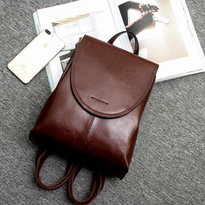 Lisslune | Trendy Leather Backpack for Women - Stylish, Versatile & Sustainable