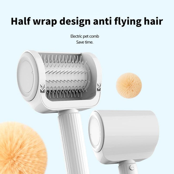 Lisslune | Smart automated pet care comb with relaxing massage and effortless hair removal