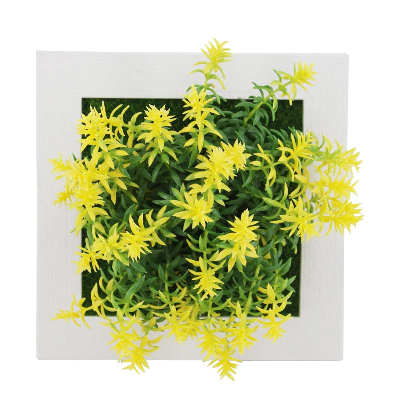 Lisslune | GreenFrame Wall Decoration – 3D Art Plant in Modern Hanging Frame