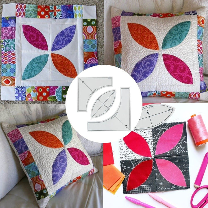Lisslune | Quick Curve Quilt Template Set