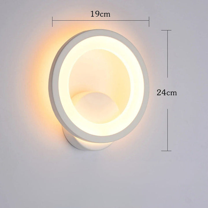 Lisslune | Modern LED round wall light