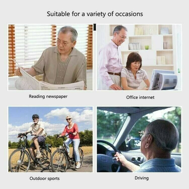 Lisslune | Third Generation Titanium Progressive Far And Near Dual-Use Reading Glasses