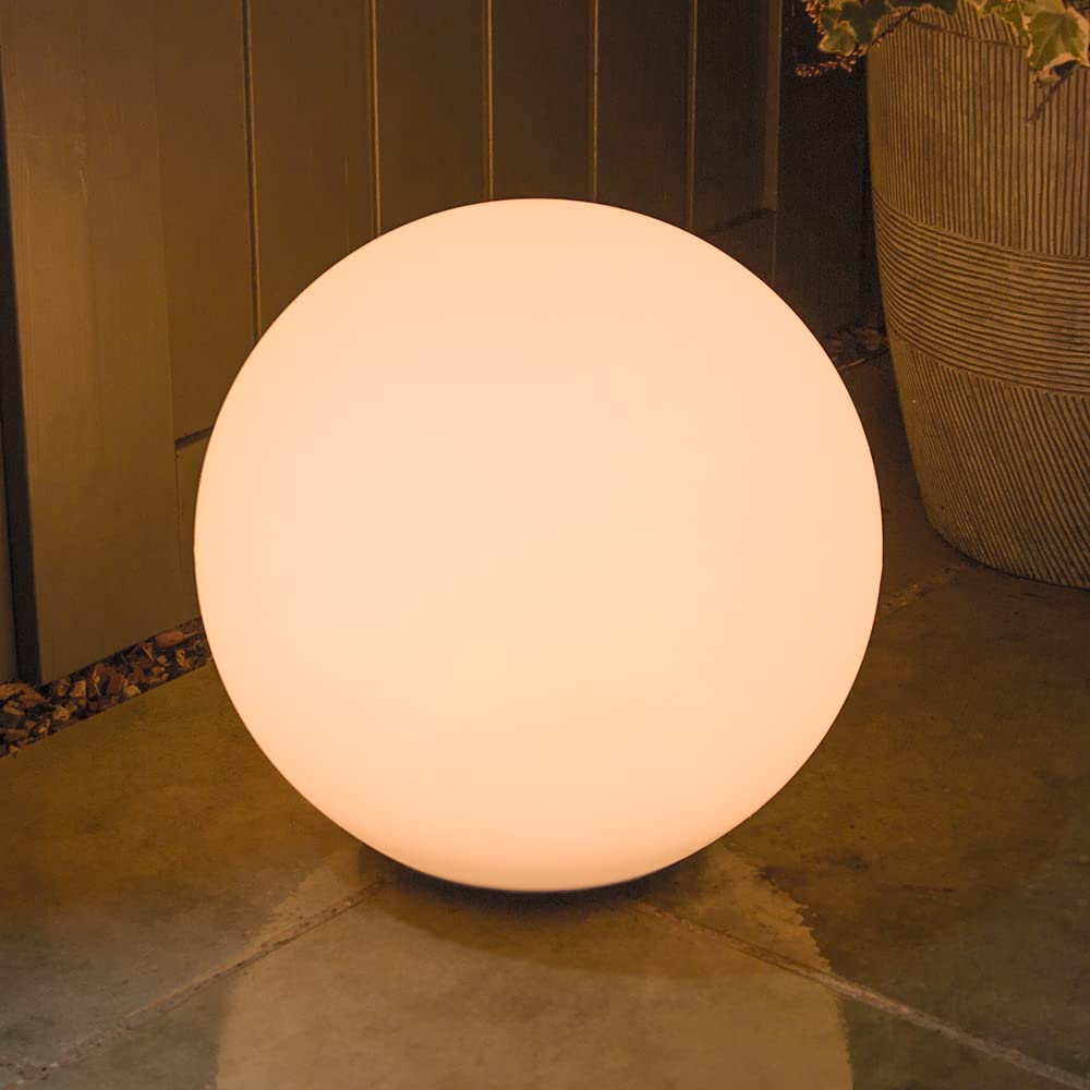 Lisslune | Solar Powered Wireless Multi-Colour LED Patio Lights | Outdoor String Lights for Garden, Deck & Backyard Decor