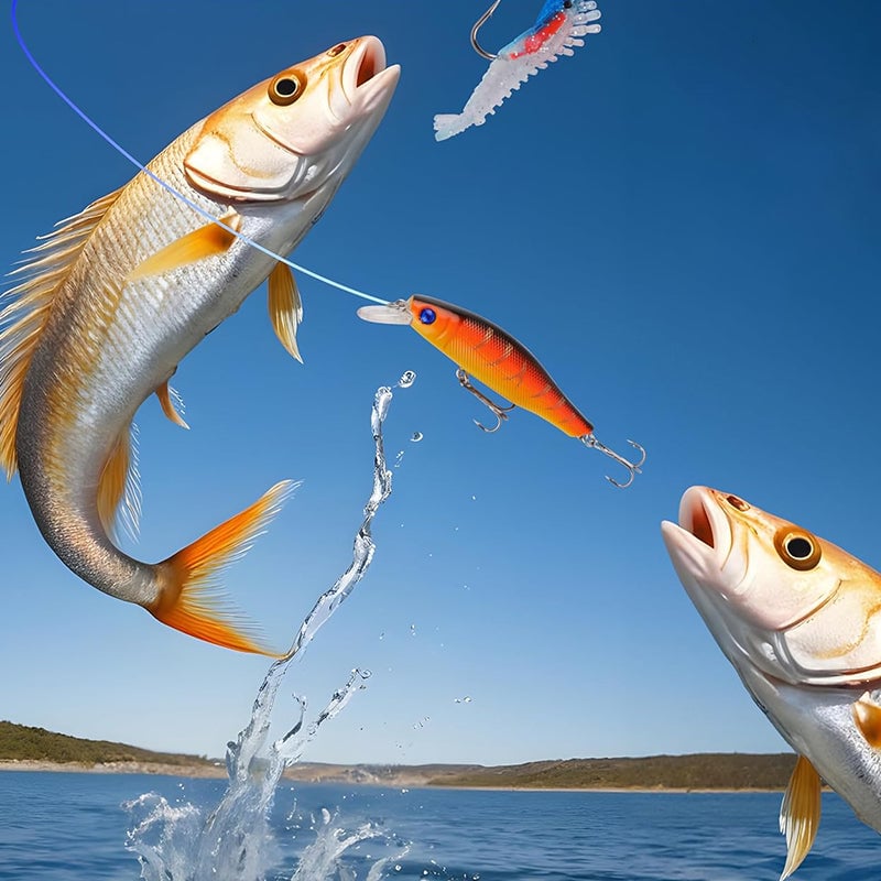 Lisslune | 24 Days Christmas Countdown Fish Tackle Set