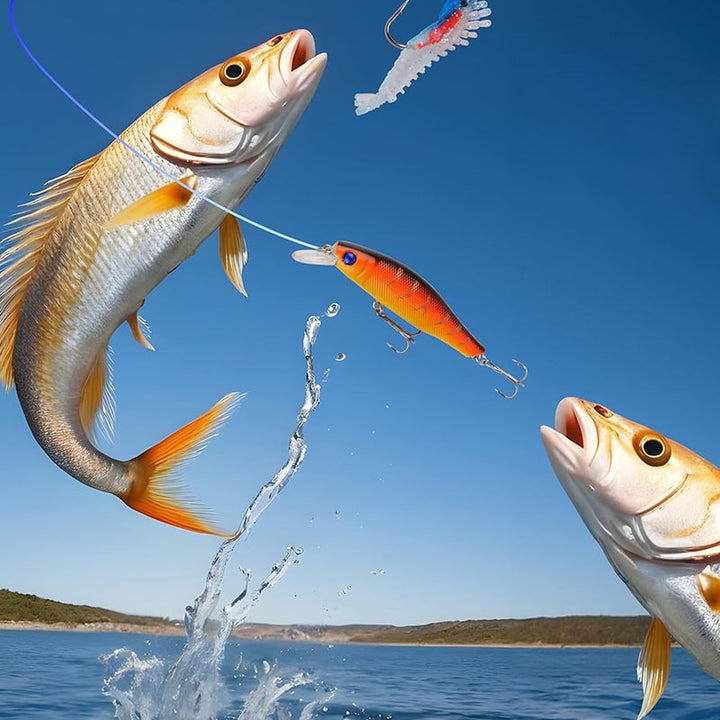 Lisslune | 24 Days Christmas Countdown Fish Tackle Set