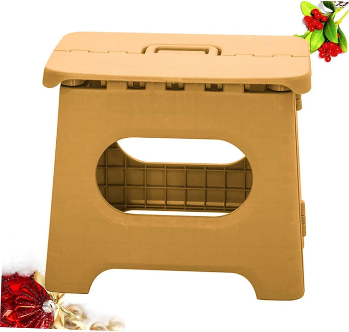 Lisslune | Foldable Step Stool with Handle for Adults and Kids