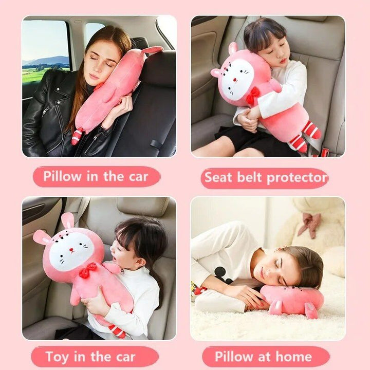 Lisslune | Unicorn Cat Kid Car Seat Belt Cushions