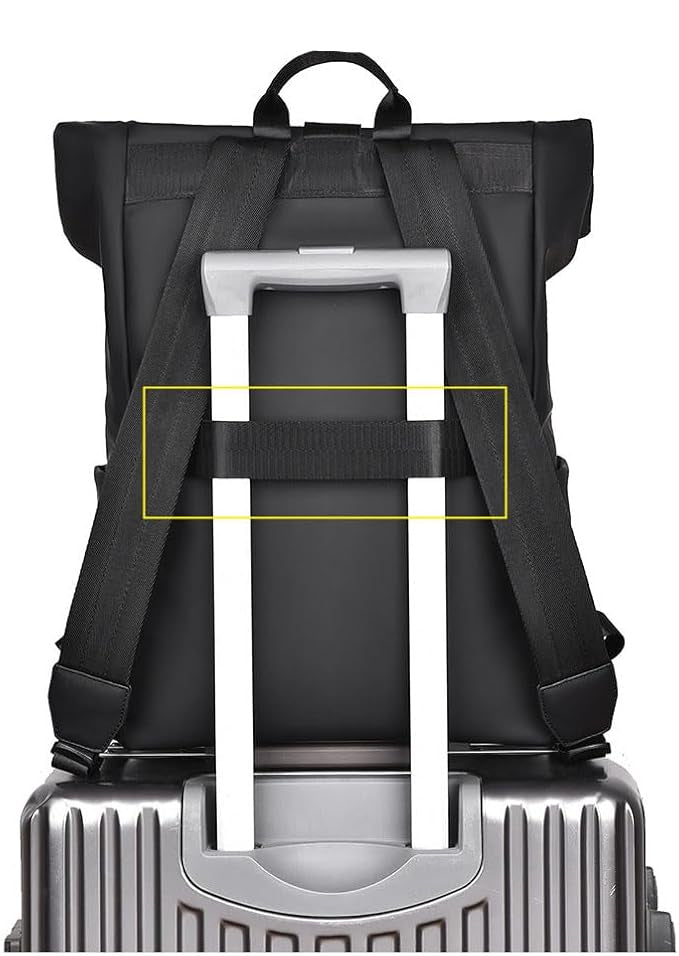 Lisslune | BergTrek Waterproof Ergonomic Backpack – Lightweight Travel Rucksack with USB Charging & Large Laptop Storage