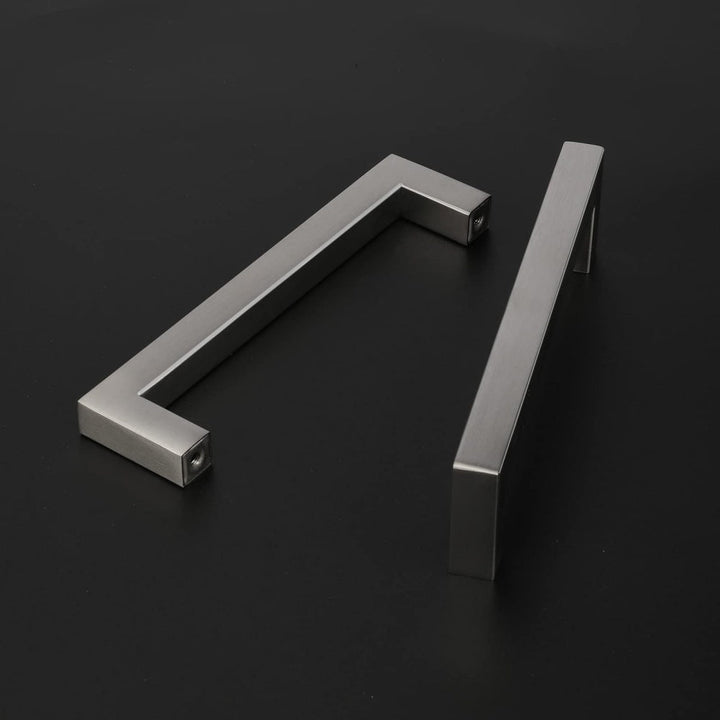 Lisslune | Kitchen cabinet pulls brushed nickel stainless steel cabinet handles