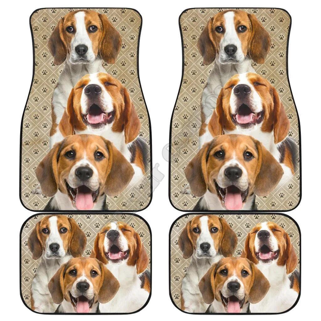 Lisslune | Funny Boston Terrier 3D Car Mat