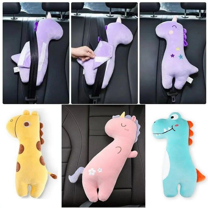 Lisslune | Unicorn Cat Kid Car Seat Belt Cushions