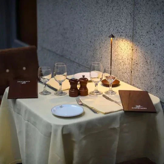 Lisslune | LumiZen Minimalist LED Table Lamp | Waterproof and Dimmable Wireless Lighting