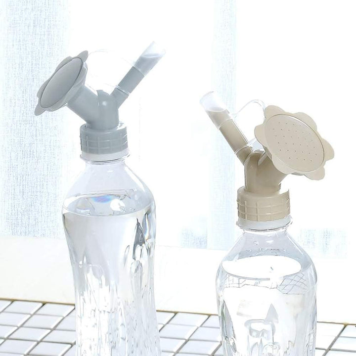 Lisslune | 2-in-1 Double Cap Bottle Spray Nozzle – Mini Spray Head for Garden Irrigation