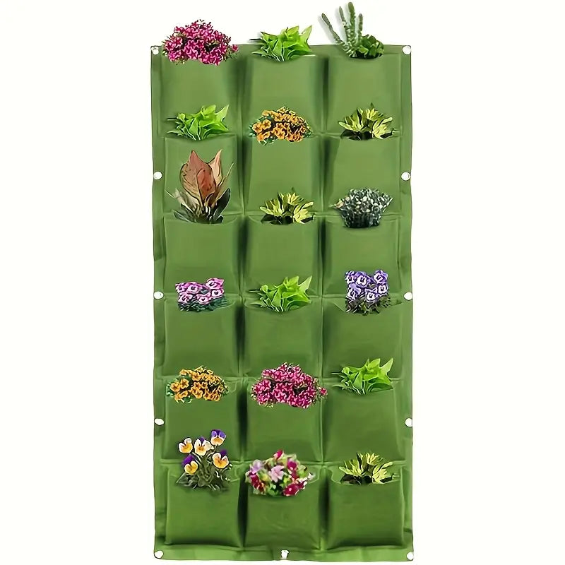 Lisslune | Felt Plant Bag for Vertical Wall Mounting – Three-dimensional, Non-woven Plant Bag