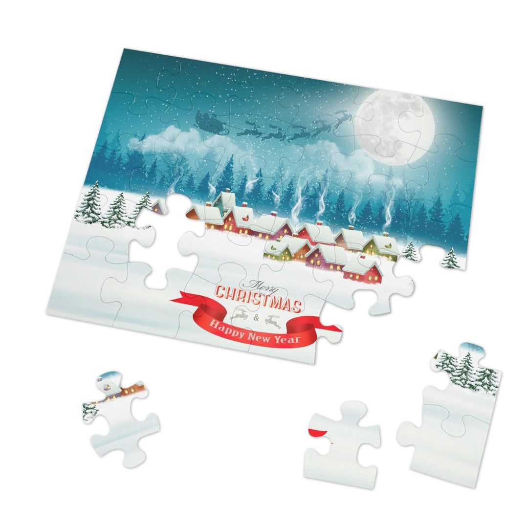 Lisslune | Holiday Joy Puzzle Collection - Perfect Family Activity for Christmas Fun