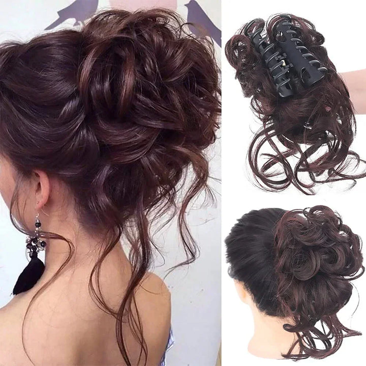 Lisslune | CurlyBun: Instant Curled Bun Hair Clip