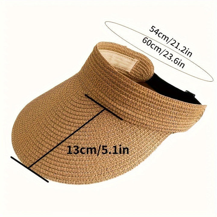 Lisslune | Sun Crown Foldable Sunshade with Wide Edge – Comfortable and UV-protective