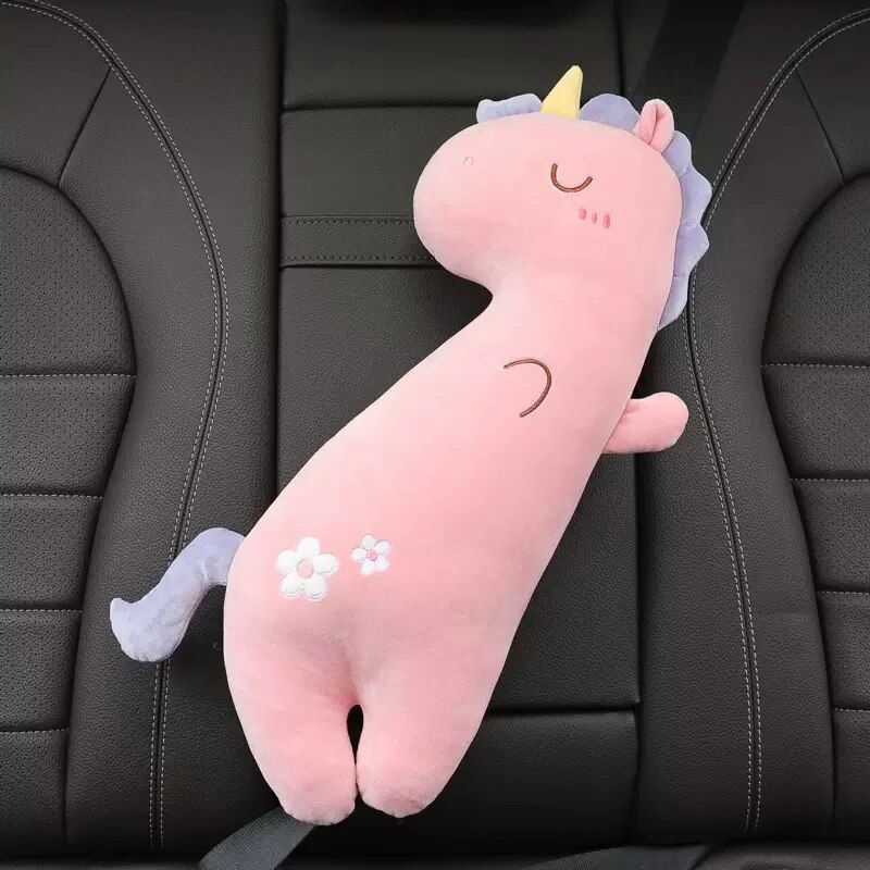 Lisslune | Unicorn Cat Kid Car Seat Belt Cushions