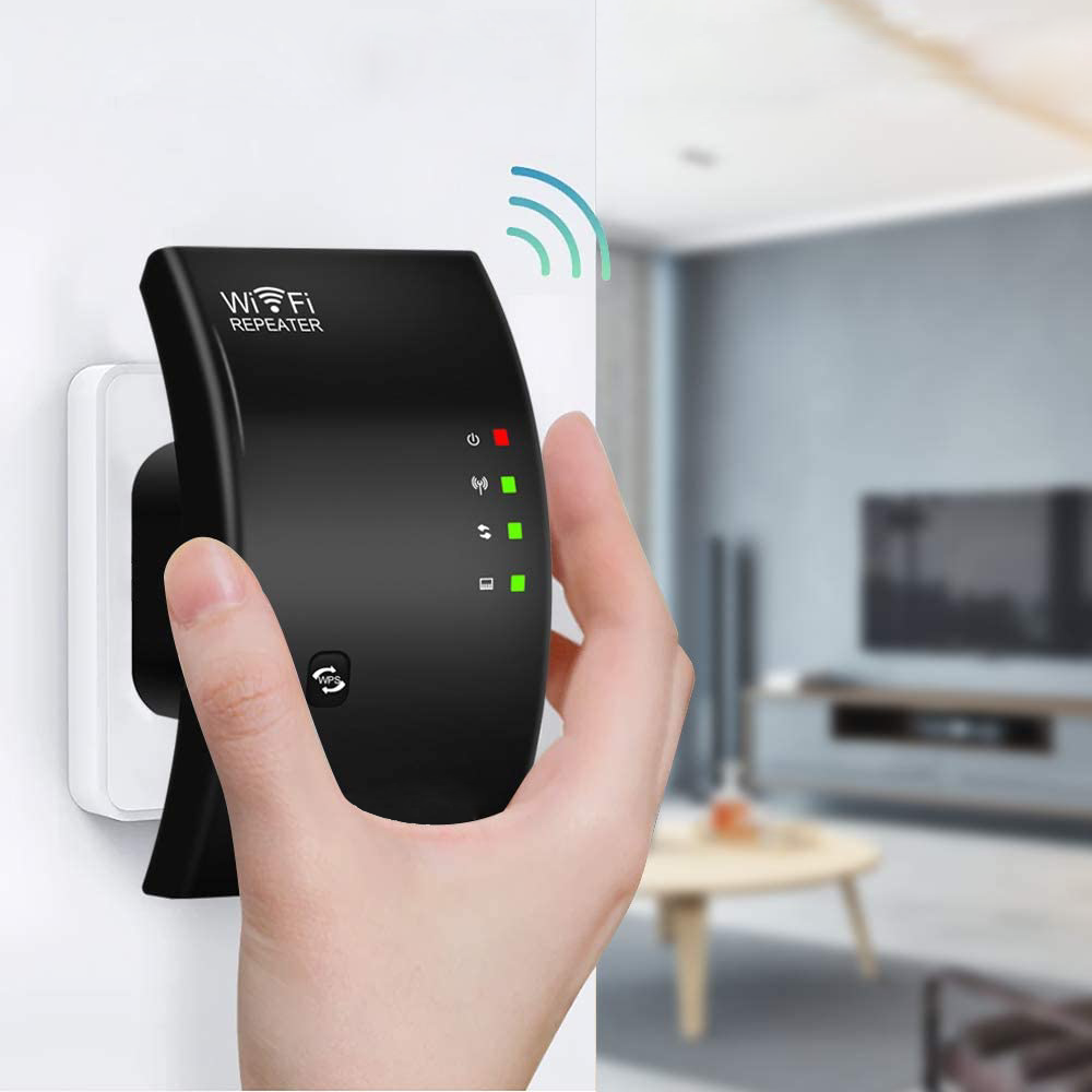 Lisslune | WiFiBooster Wireless WiFi Signal Extender – Fast & Stable Internet for Every Room