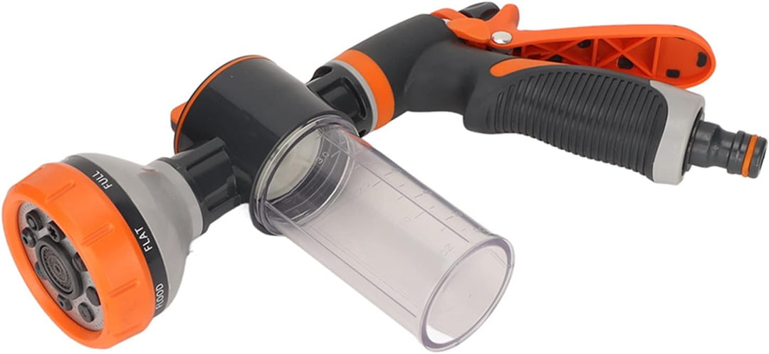 Lisslune | Garden Watering Foam Sprayer 8 Modes High Pressure Hand Shower