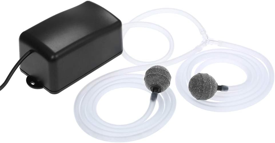 Lisslune | Solar Powered Air Pump Kit 2.5W with Hoses and Stones