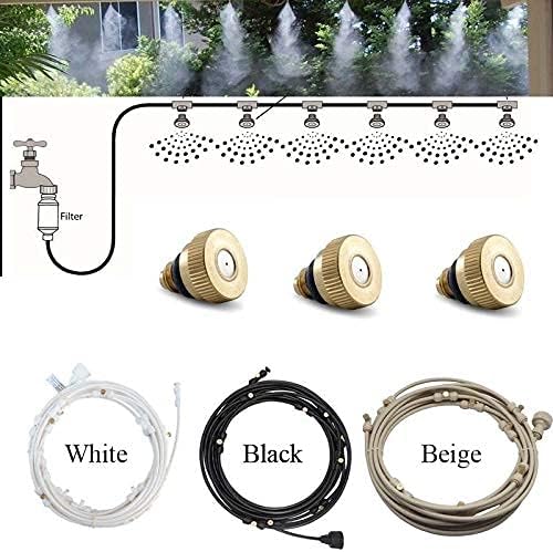 Lisslune | Spray irrigation system – Water hose with spray nozzles for refreshing cooling in the garden