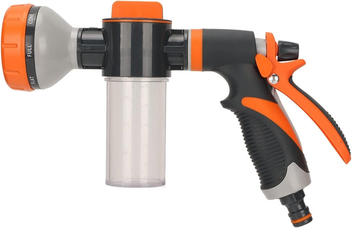 Lisslune | Garden Watering Foam Sprayer 8 Modes High Pressure Hand Shower