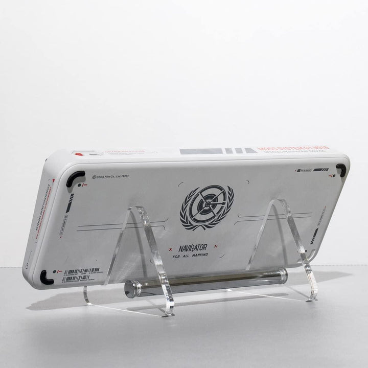 Lisslune | Striped 3-Tier Clear Acrylic Keyboard Display Holder
