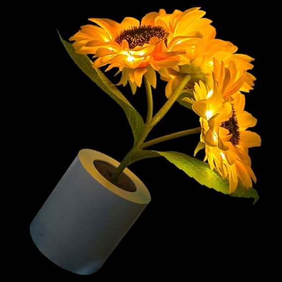 Lisslune | Shimmering Sunflower LED Table Lamp