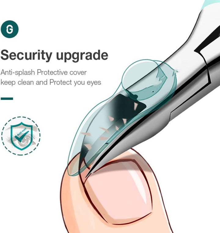 Lisslune | Premium Toenail Clipper for Seniors Best for Thick and Ingrown Toenails